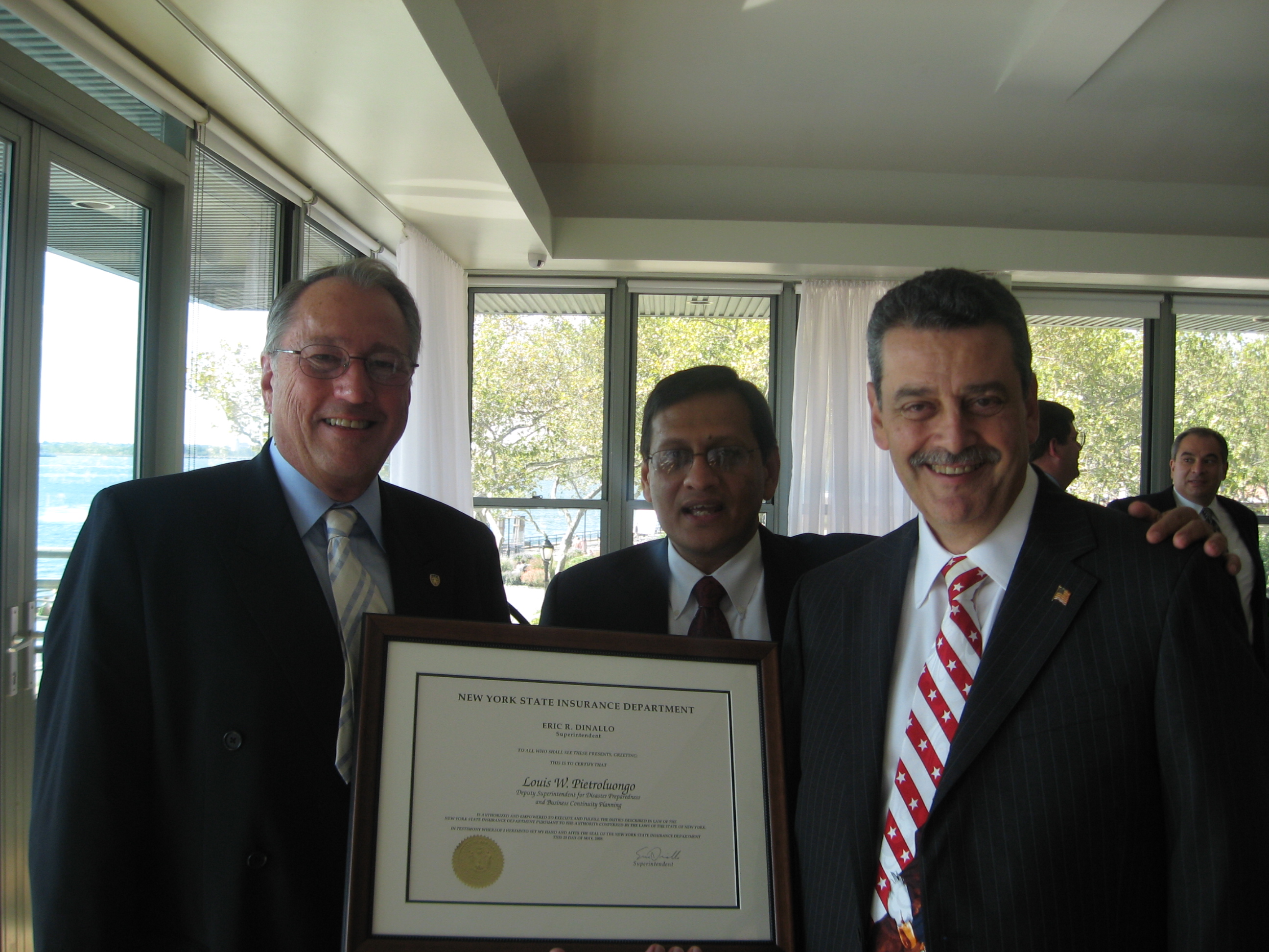 Lou Pietroluongo, Kashyap Saraiya and Vince Mazzarella