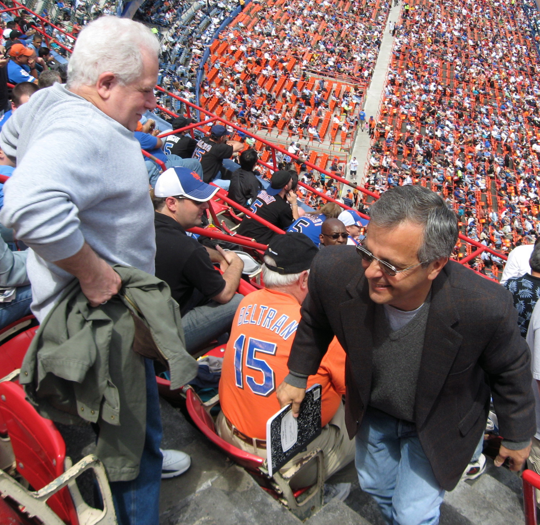 Mike Lupica and Charlie Rapacciuolo